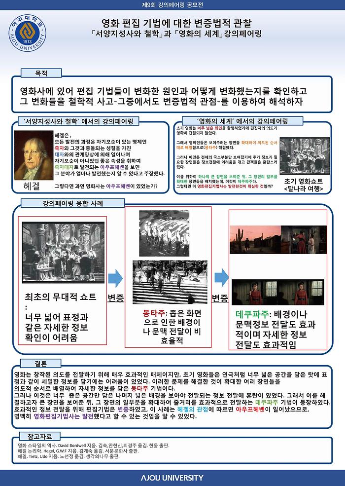 영화 편집 기법에 대한 변증법적 관찰